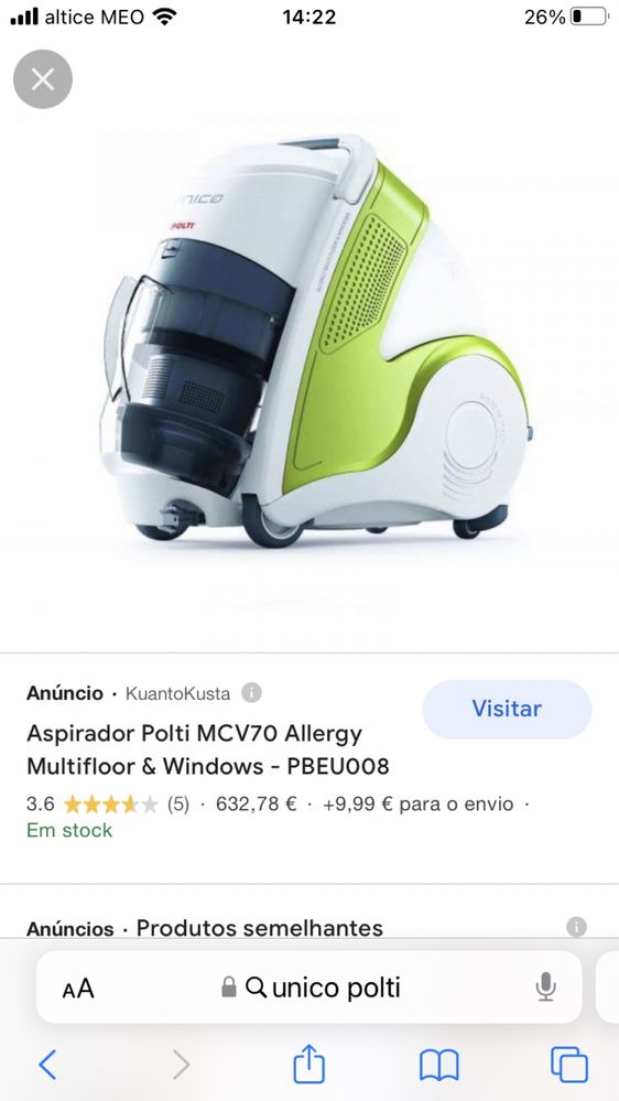 Polti Modelo unico