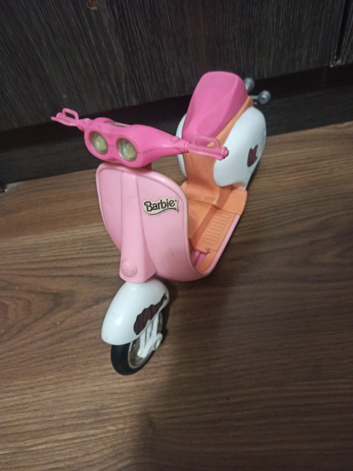 Велосипед и скутер для кукол Барби