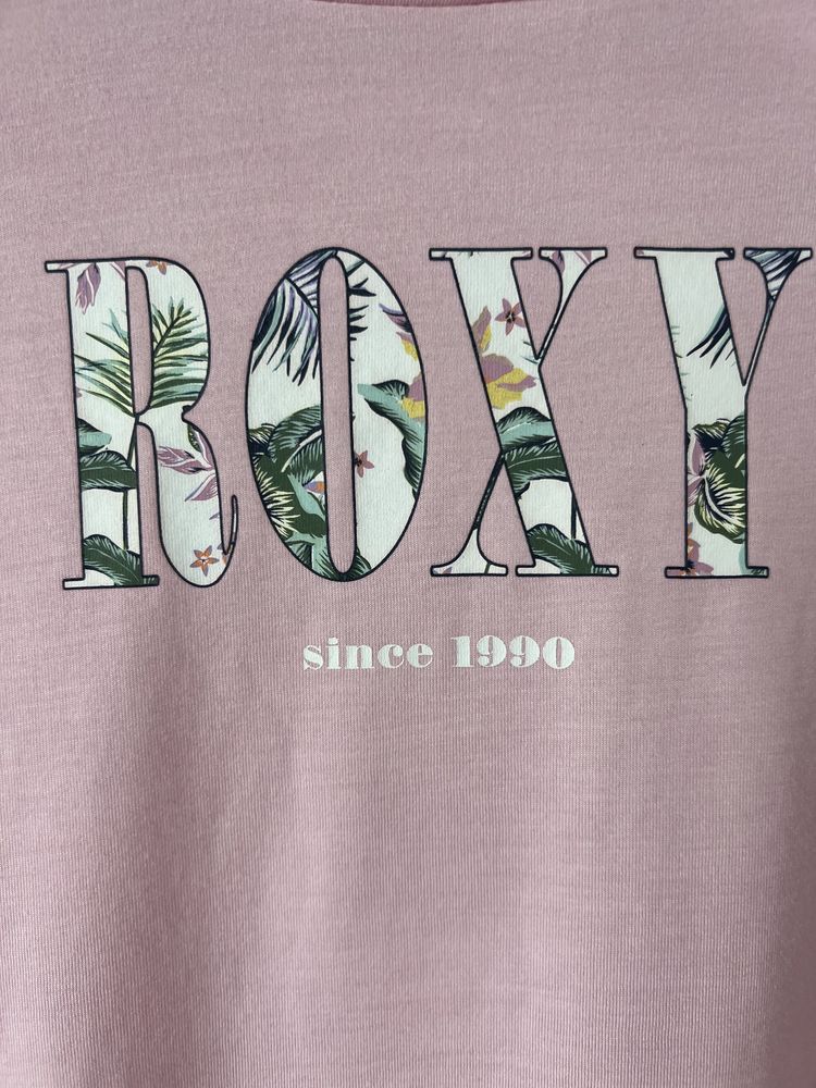 ROXY S nowa koszulka t-shirt różowa
