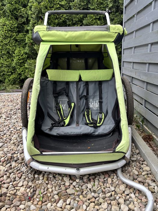 Dwuosobowa przyczepka rowerowa CROOZER
