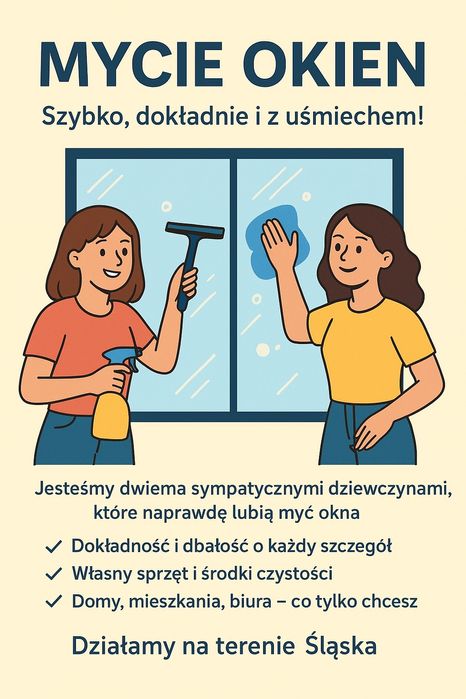 Mycie okien- szybko i dokładnie