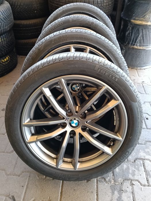 Koła aluminiowe letnie oryginał BMW 5x112 Pirelli 2 szerokość