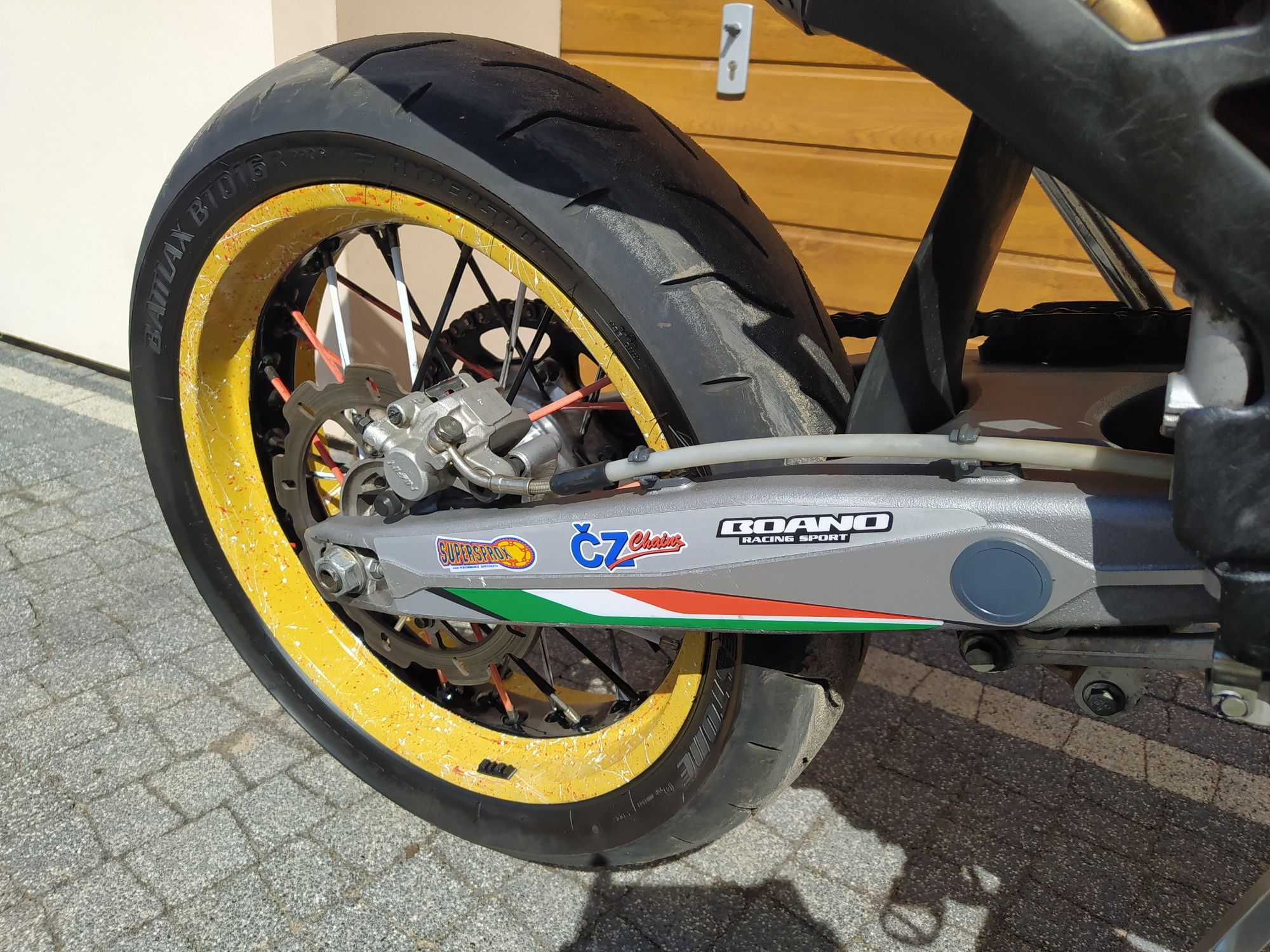 Beta 450 Supermoto jak KTM exc RFS RATY