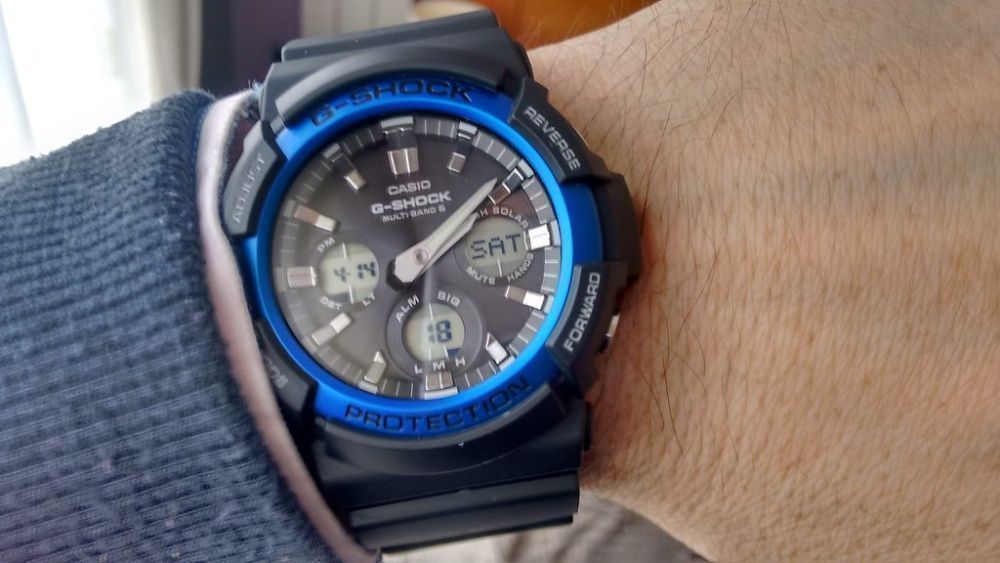 Часы Casio G-Shock GAW-100B-1A2 ! Оригинал! Фирменная гарантия 2 года!