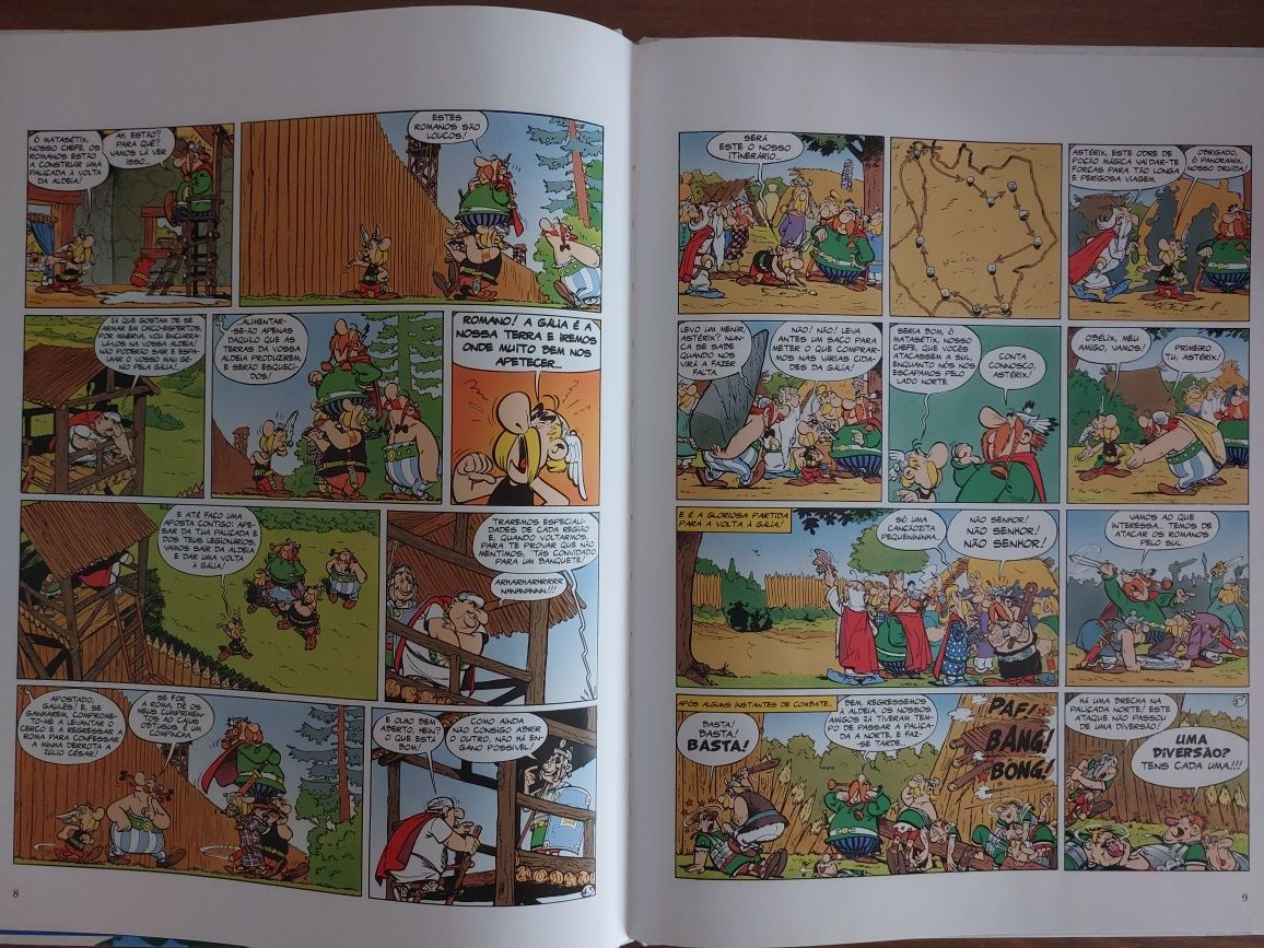 L Astérix A Volta à Gália - ASA (Optimo Estado)