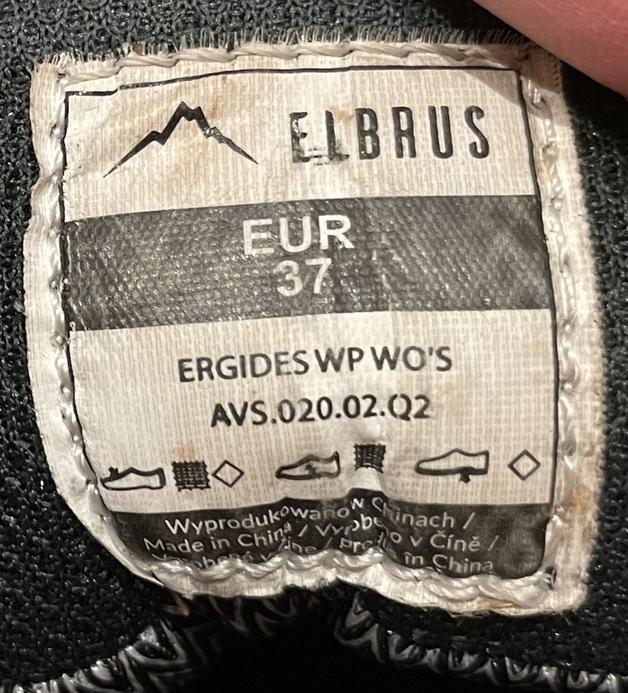 Buty trekkingowe damskie/młodzieżowe Elbrus Ergides WP WO’S rozmiar 37
