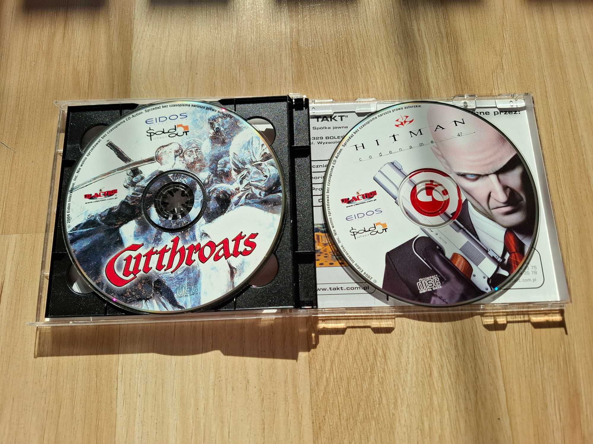 Hitman: Codename 47 + Cutthroats PC CD PL CD-Action 09/2004 numer 103