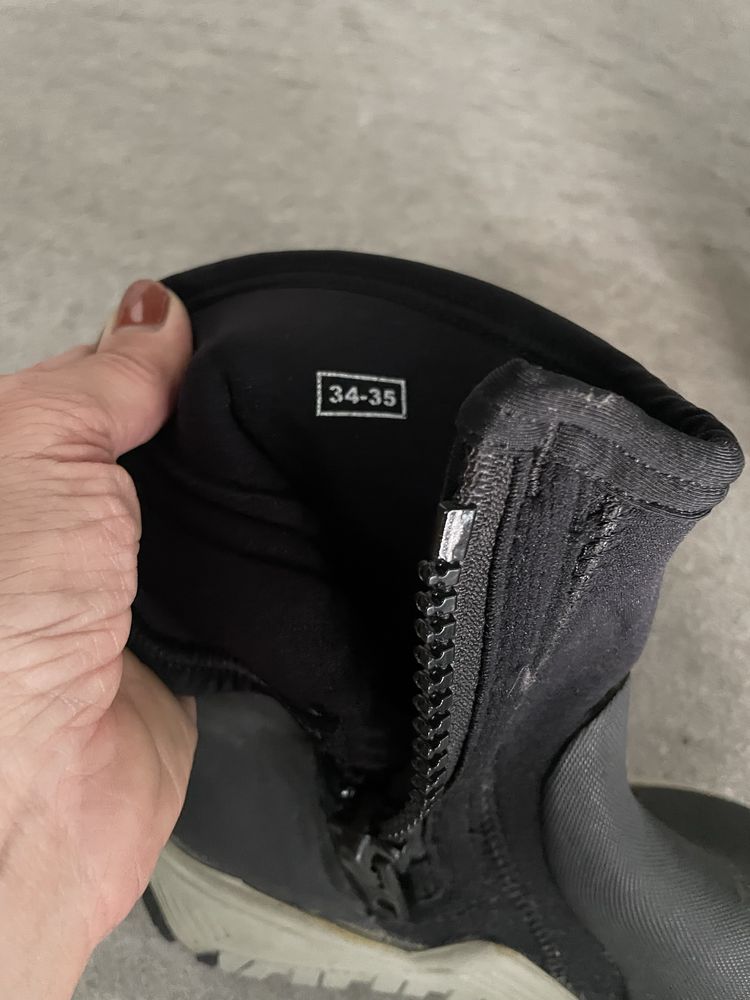 Botas de mergulho