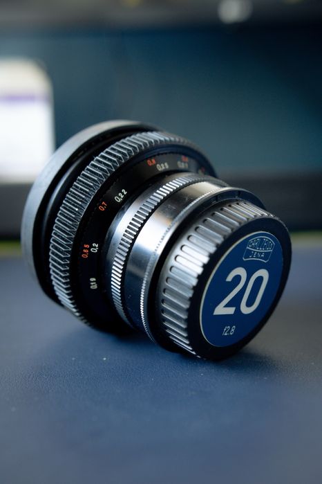 Carl Zeiss Jena Set 4szt obiektywów! RED MC! EF mount vintage lens
