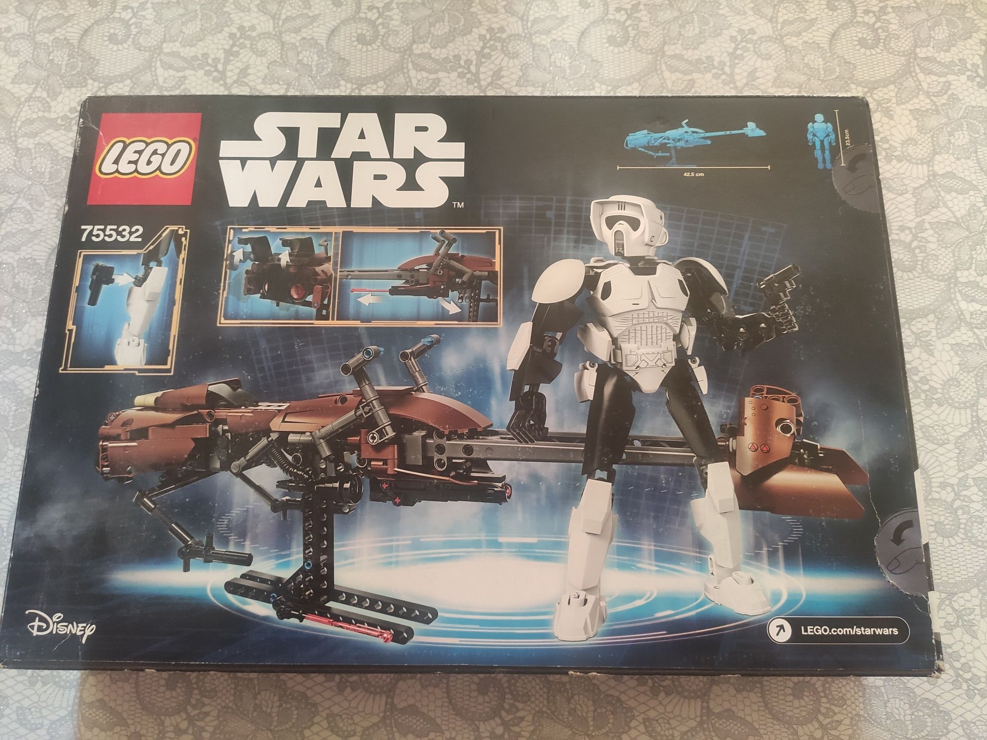 LEGO Star Wars 75532 zwiadowca szturmowców śmigacz nowe