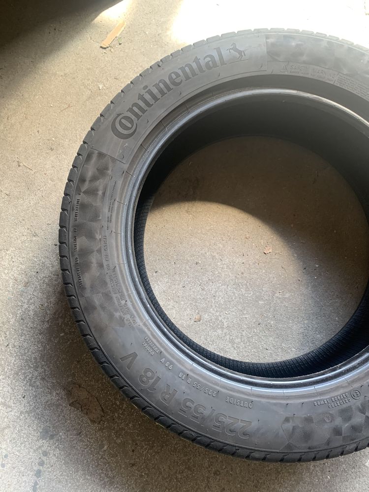 4 opony continental premiumcontact 6 225/55/18 2019r. Jak nowe