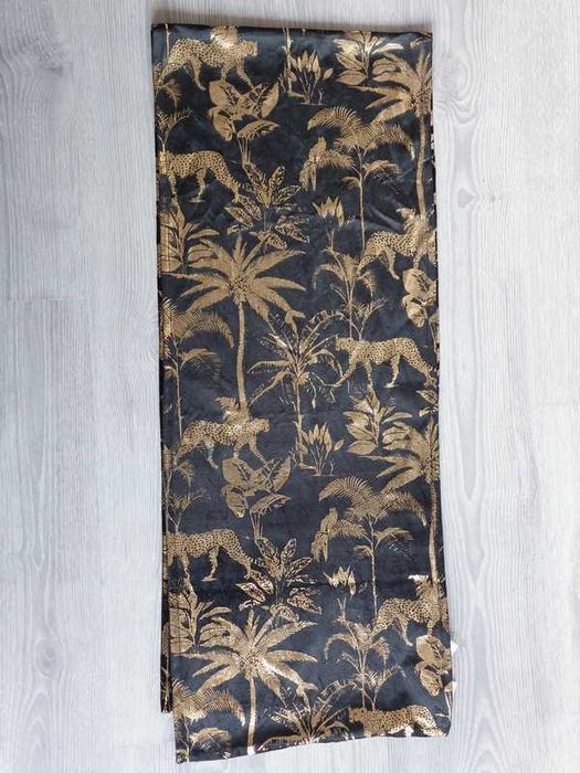 Czarno Złoty Bieżnik Home&You