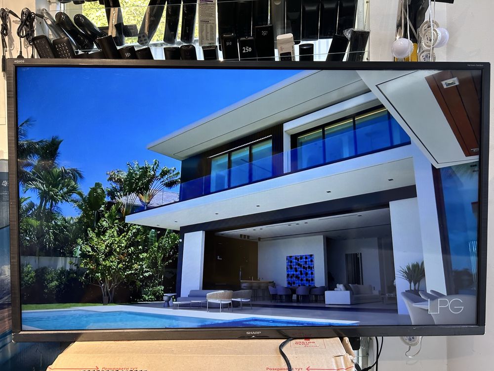 4K Телевізор 40” Sharp LC-40UI7452E, 40BL2EA, Android, Smart TV