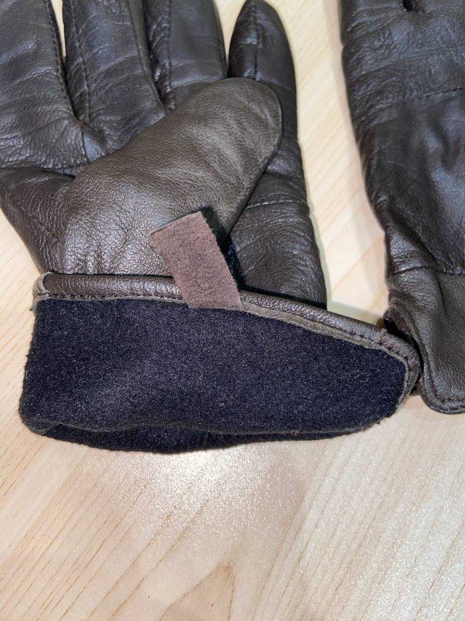 Кожаные перчатки s|m