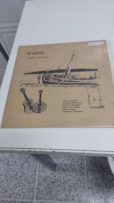 Lote de álbuns de vinil.