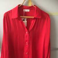 Длинная блузка-рубашка оверсайз Javier Simorra Испания 30%цены