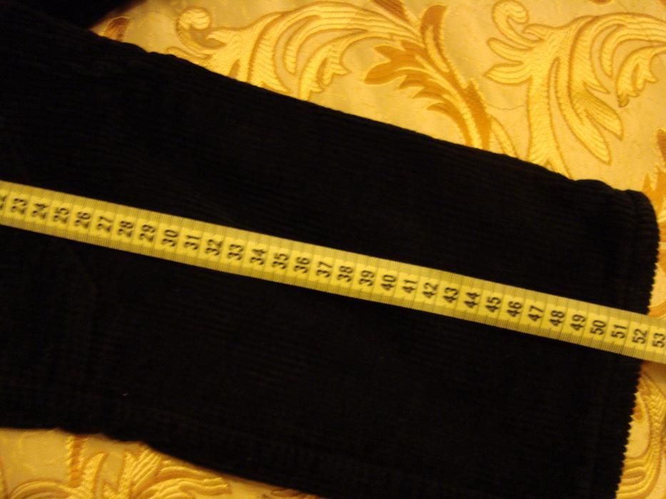 Зимние тёплые вельветовые штаны на флисе 92 см