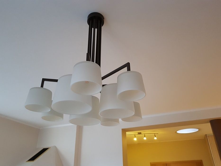 Lampa, żyrandol, grecki design, VIOKEF Lighting, żarówki GU9
