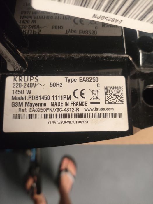 Ekspres Krups . Uszkodzona płyta główna