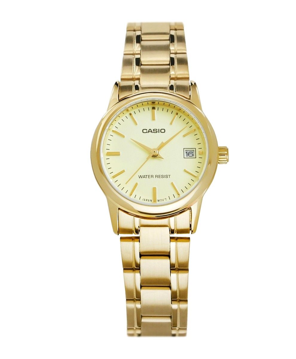 zegarek damski casio ltp-v002g-9audf + box