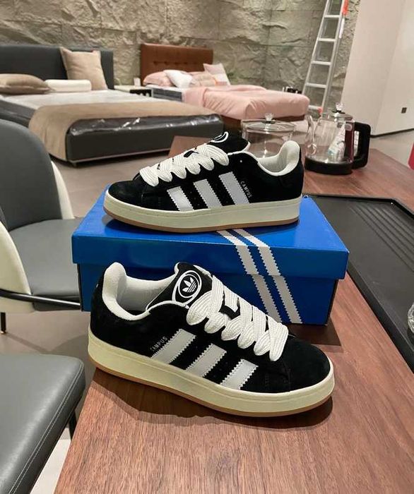 Buty meskie Mokasyny Adidas campus 00s Black R.42