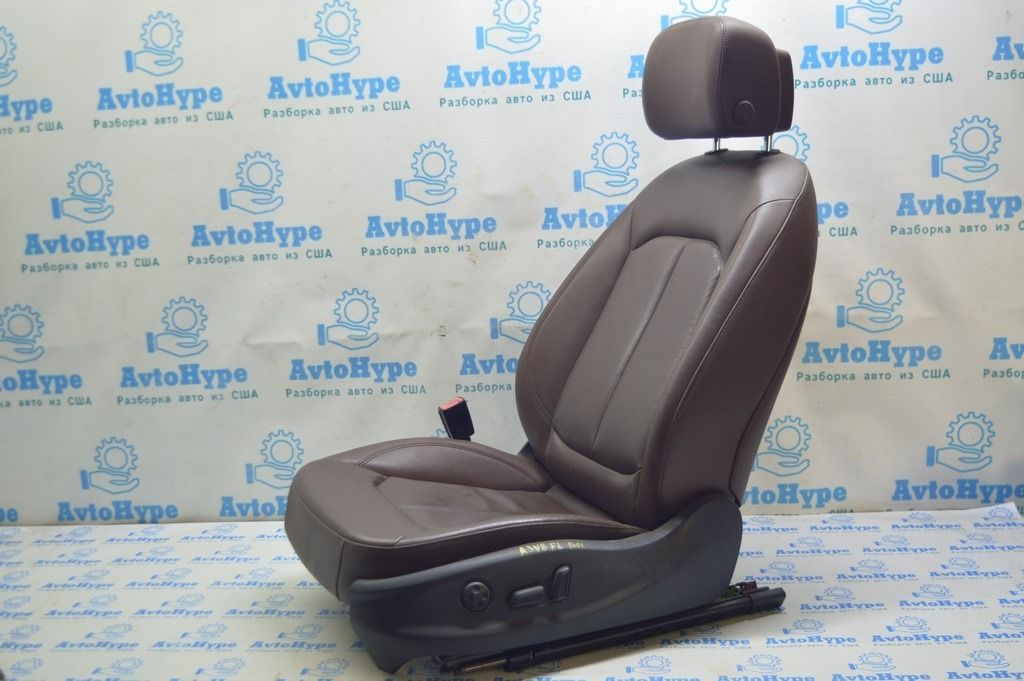 Комплект сидений рыжая кожа с Airbag Audi A3 8V 15-20 4d, 5d (01) 8V0-