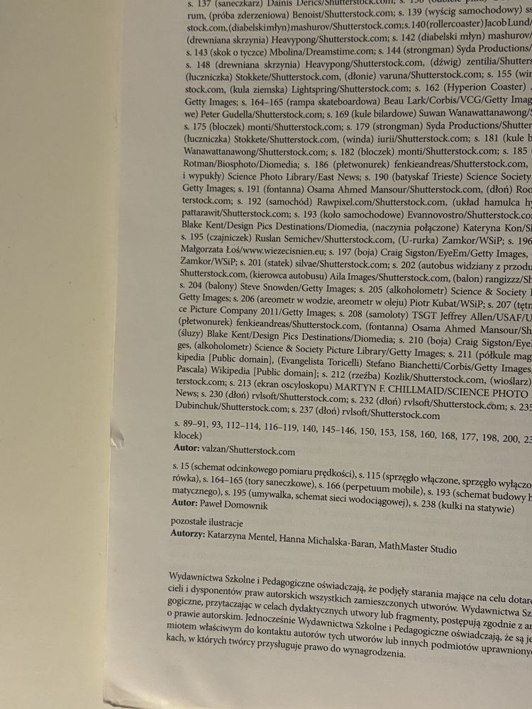 Podręcznik WSIP fizyka 1 zakres rozszerzony liceum technikum szkoła