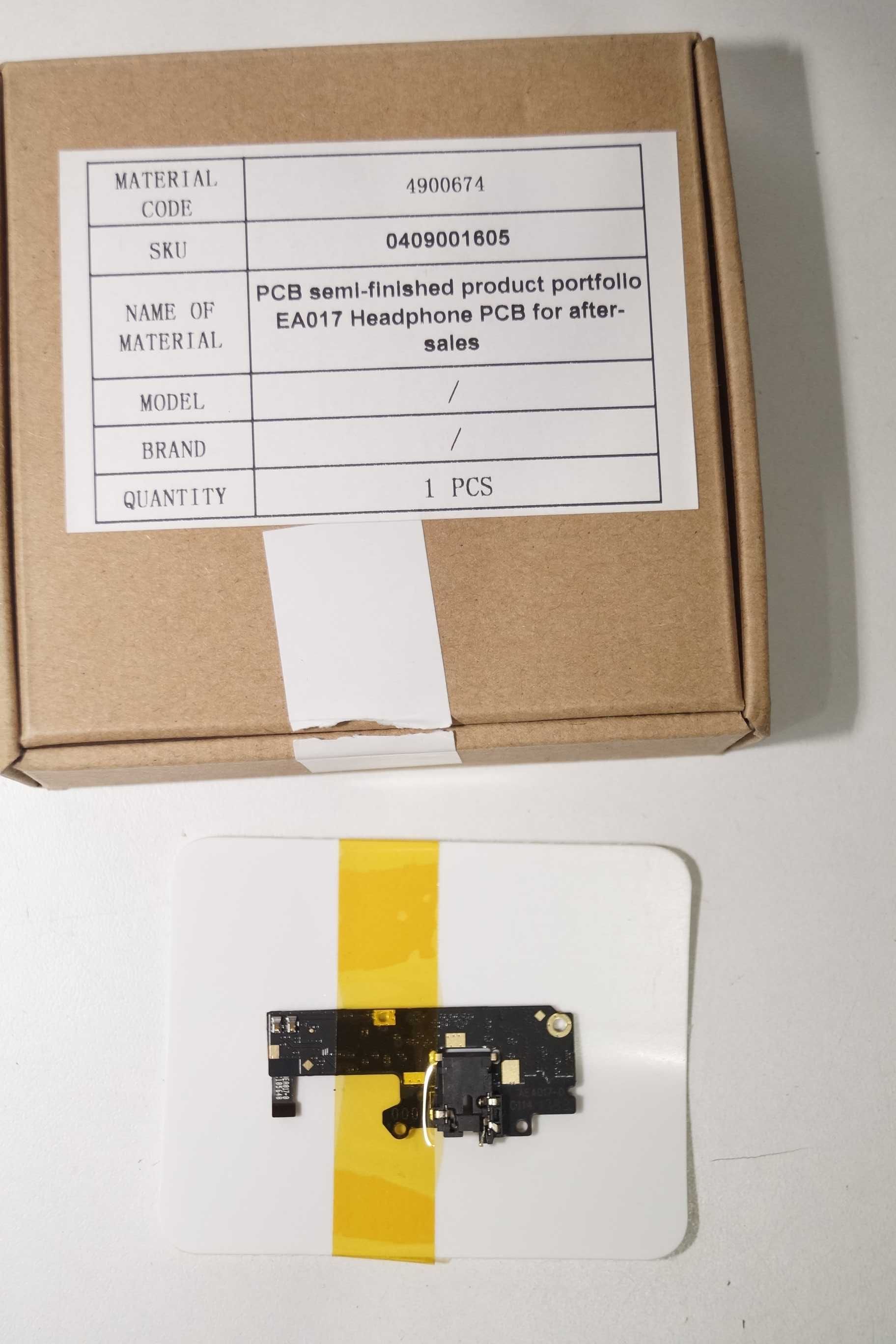 Zamiennik gniazda audio wtyczka słuchawkowa PCB do One Plus 3T A3003