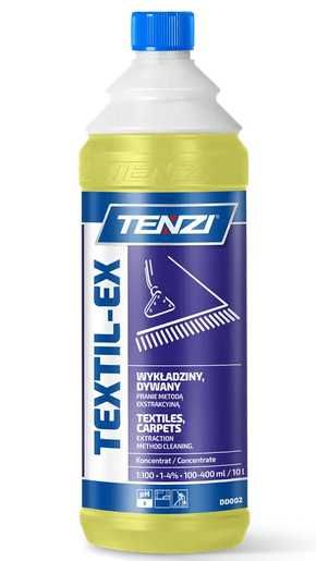 TENZI Textil-Ex Płyn do prania dywanów tapicerki do odkurzacza - 1L