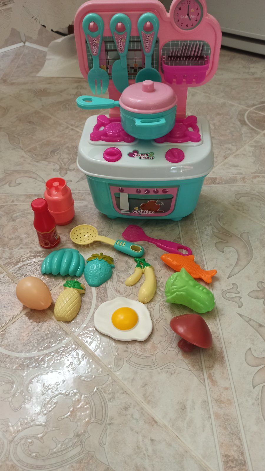 Детская кухня (духовка) с аксессуарами