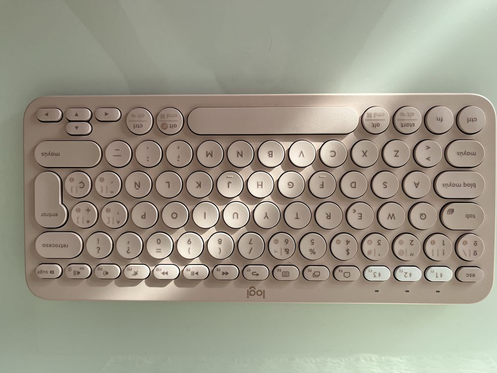 Teclado logi sem fios