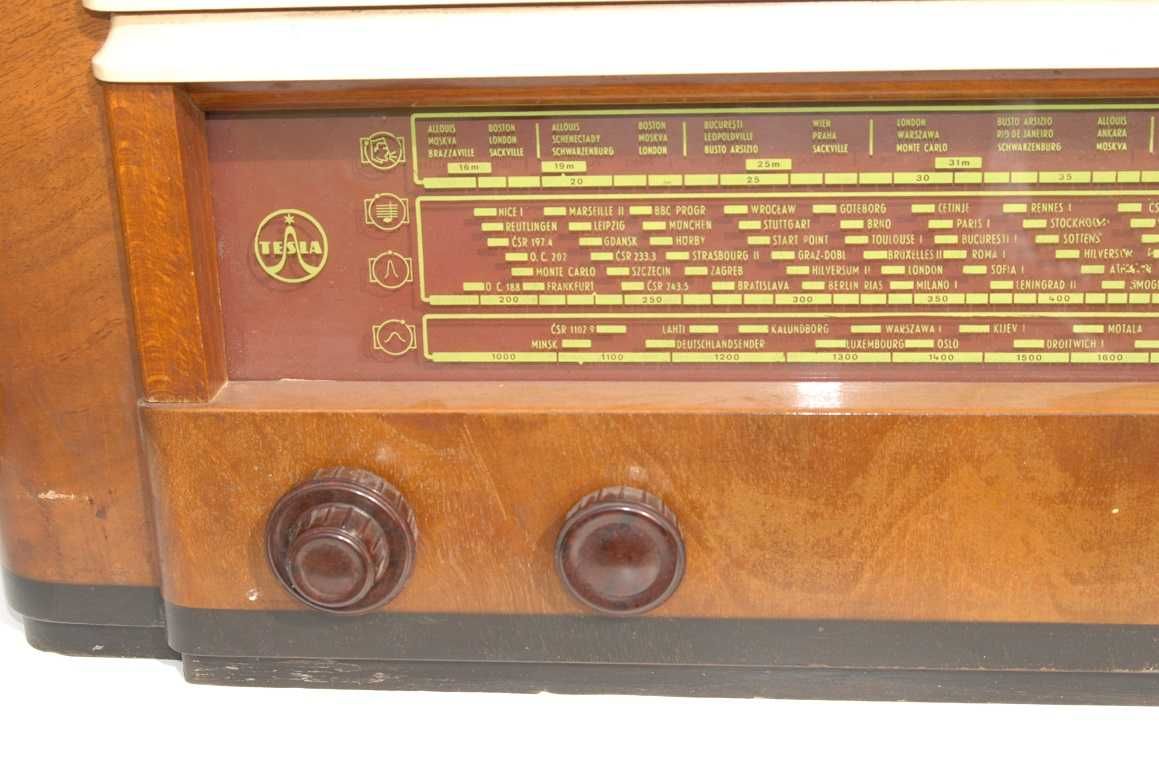 Stare radio TESLA 612A Czechosłowacja antyk 50 lat