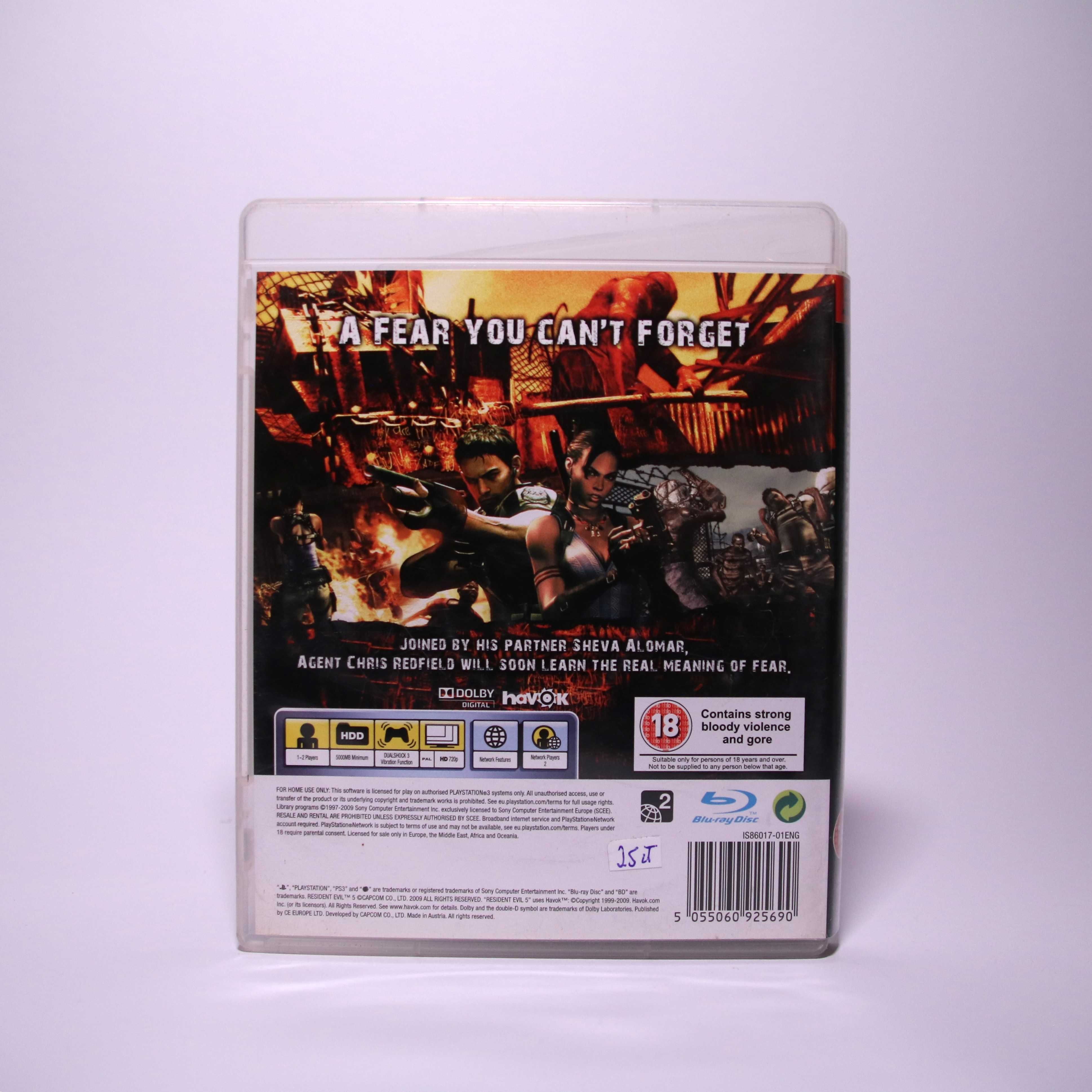 Gra resident evil 5 PS3