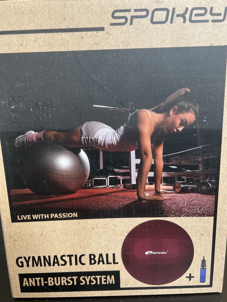SPOKEY Gymnastic Ball Piłka gimnastyczna 838339