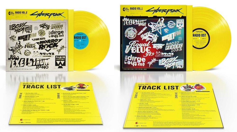 Various – Cyberpunk 2077 Radio OST  (LP, Yellow)