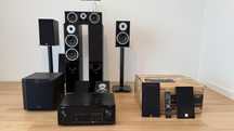 Kino domowe DENON 7.1  AVR-X2400H Idealny stan ATMOS