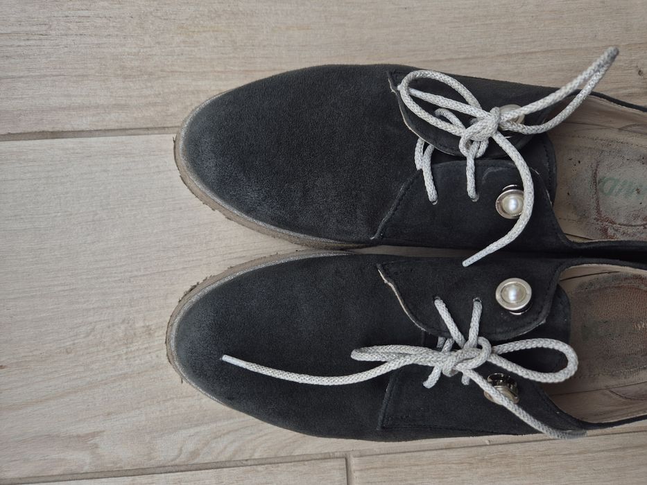 Замшеві туфлі MIDA