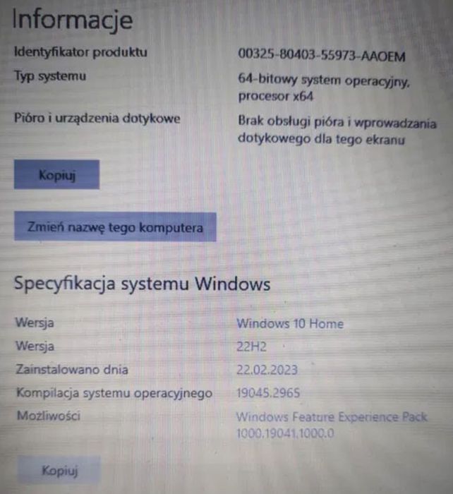 Laptop HP 250 i5-6200 1TB M330 26BW1
