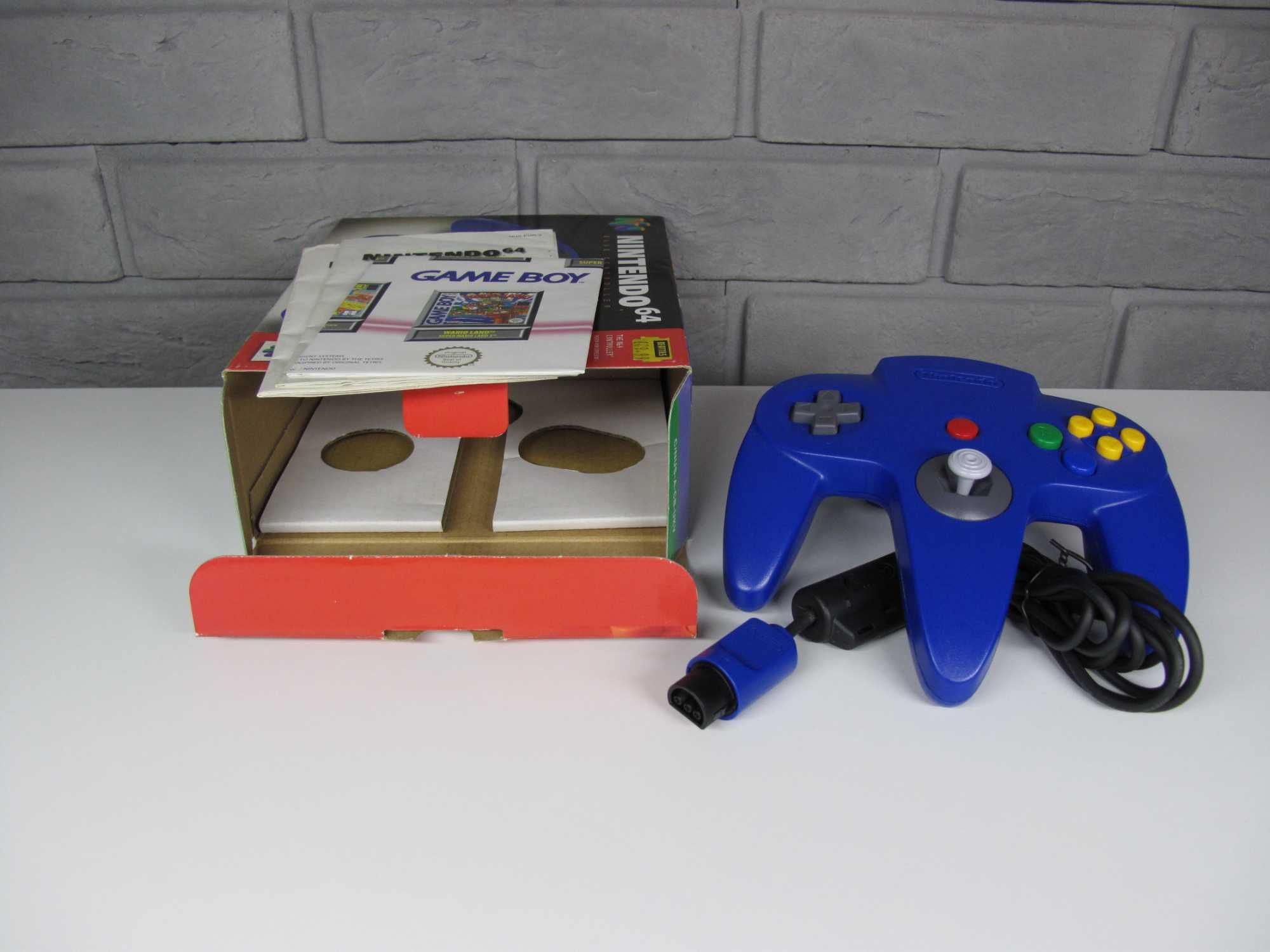 Nintendo 64 Controller Blue - N64 - Komplet