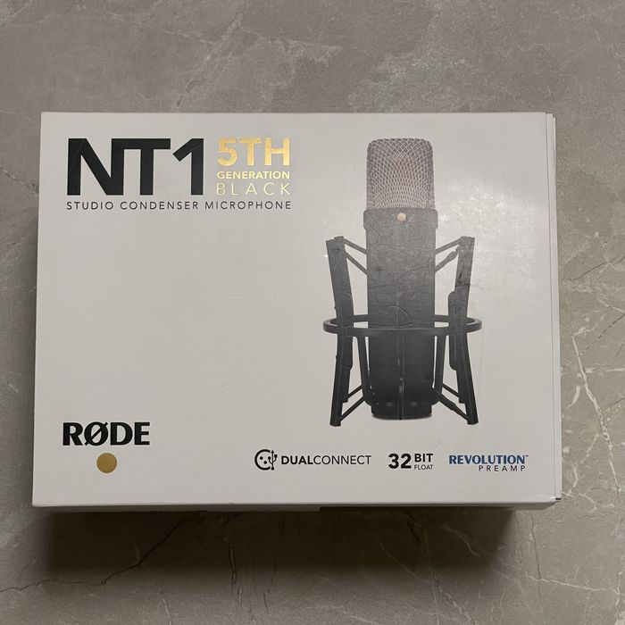 Mikrofon RØDE NT1 5th Gen – Studio Condenser Microphone (BLACK)