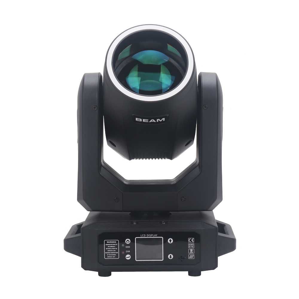 Głowica Sharpy Beam 200W LED Ring Rainbow 18Prism+ CASE Ostatni Zestaw