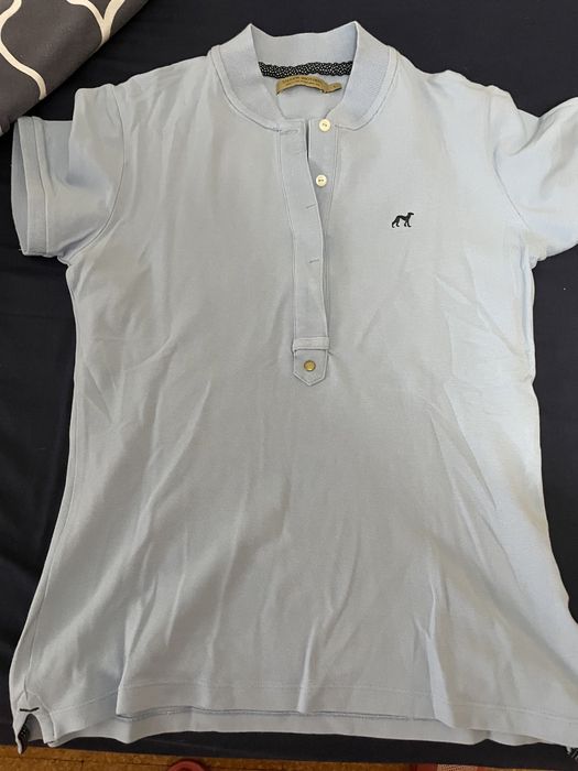 Tshir/ polo- Sacoor Brothers (azul bebe)