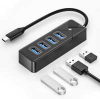 GiGimundo Hub USB C 4 porty USB Hub 3.0