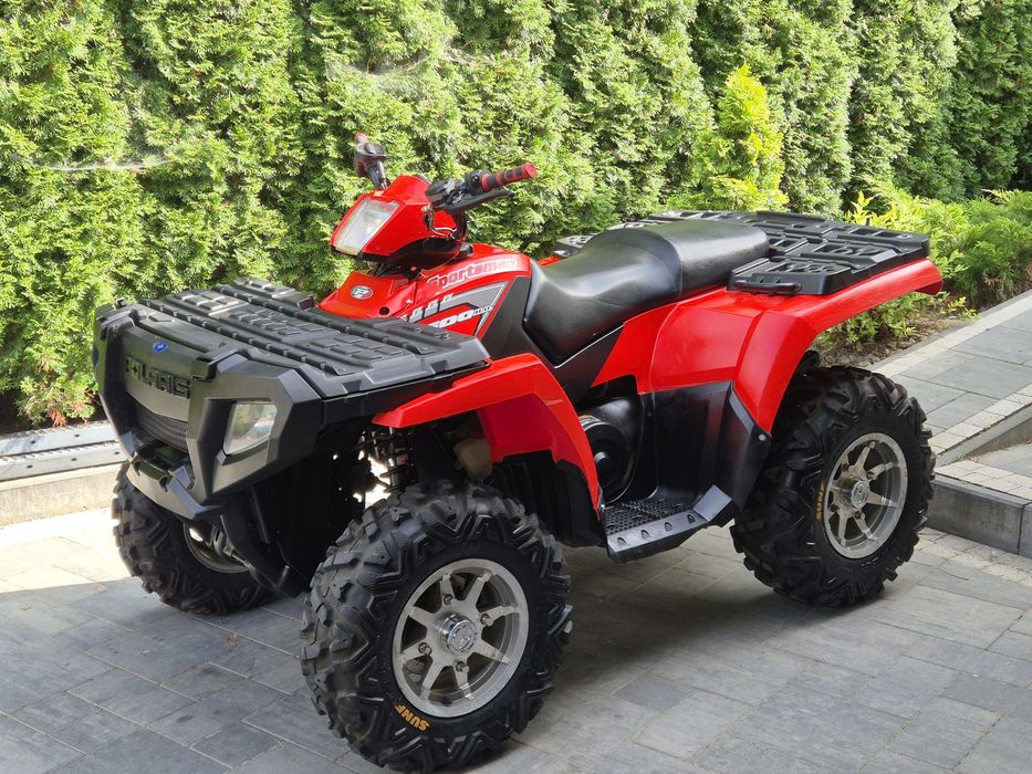 Polaris sportsman 500 HO/4X4/Homologacja L7e/Aluminiowe felgi
