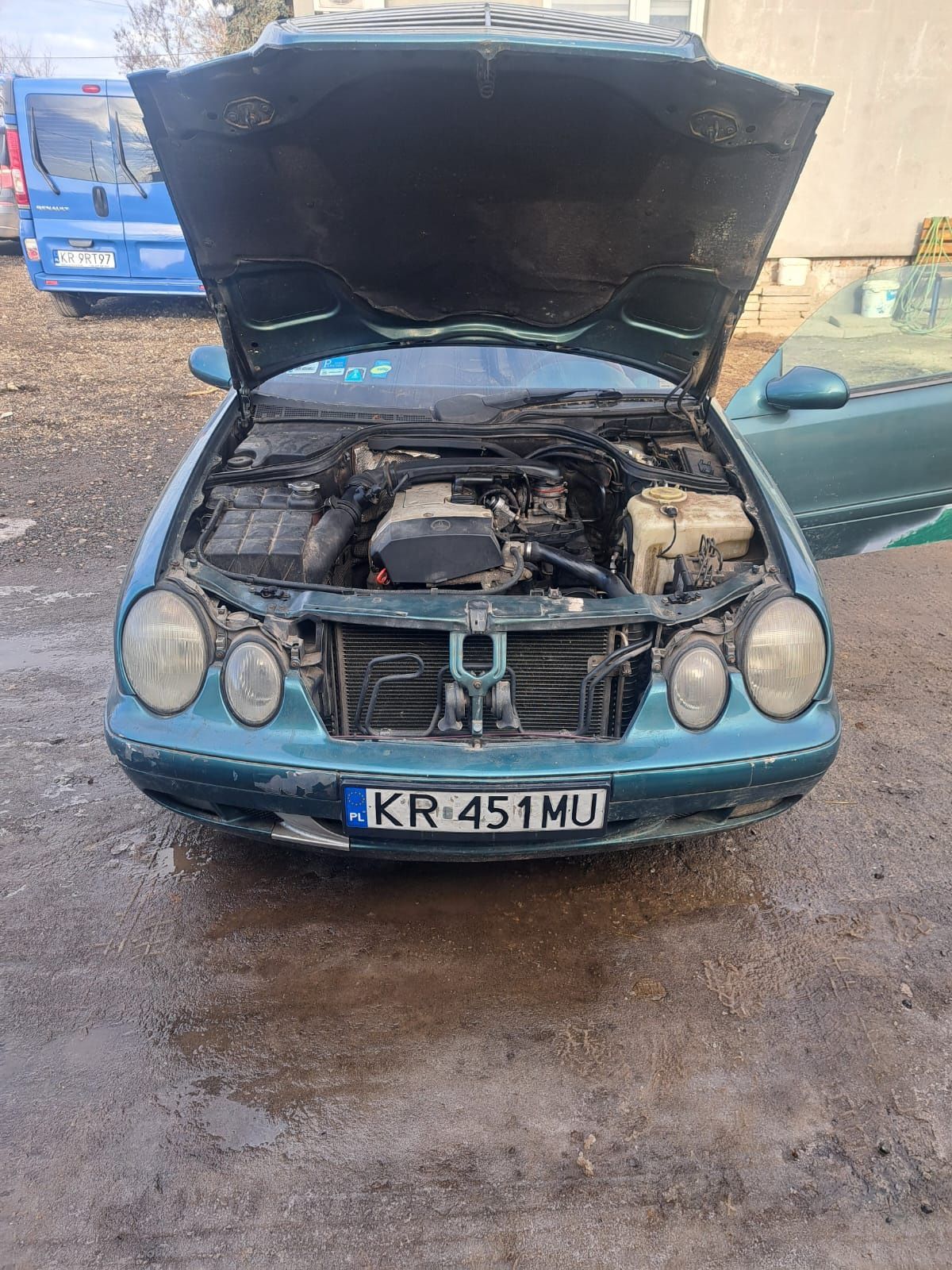Mercedes x2 clk w203 2.0bezyna