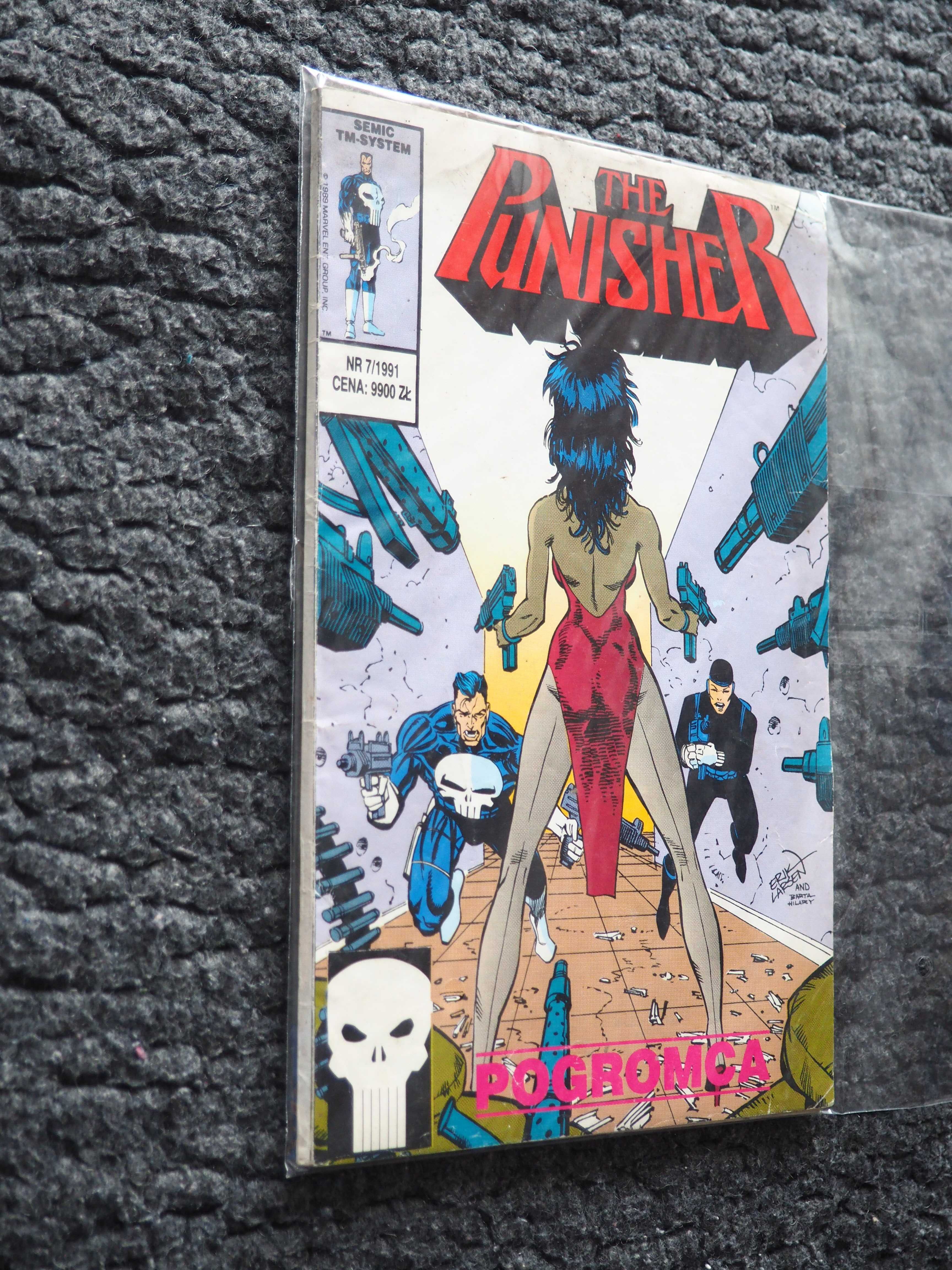 Komiks TM-Semic, The Punisher, 7 1991 stan bdb