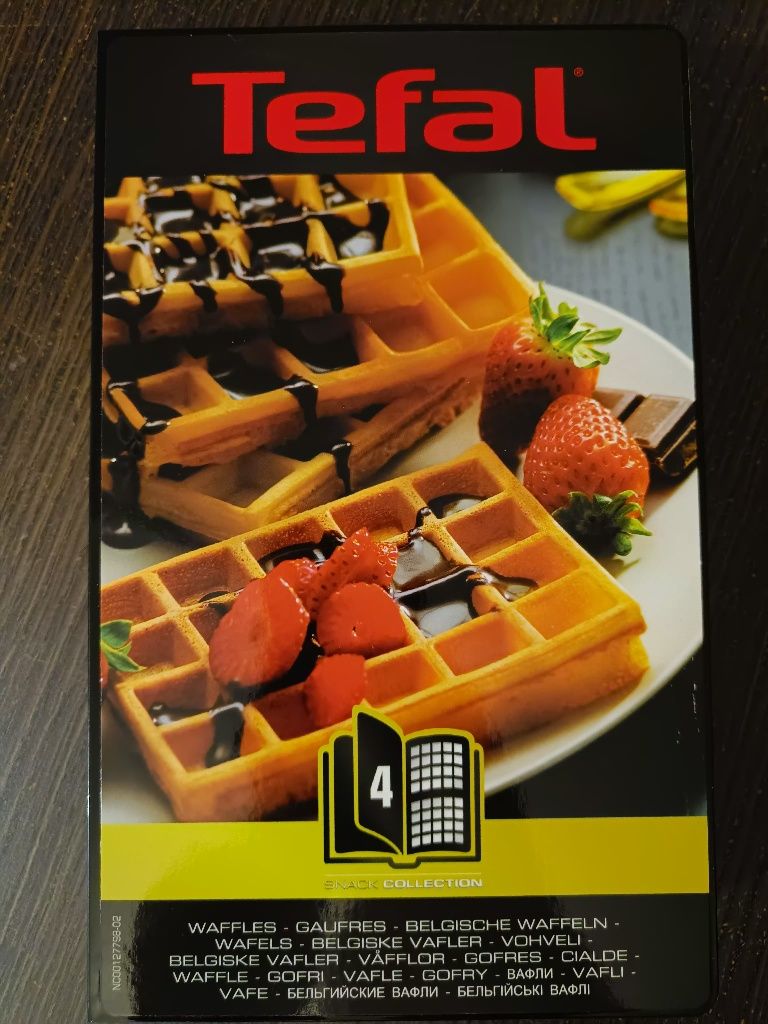 TEFAL Snack Collection XA8012 płyty do gofrów gofry do opiekacza NOWE
