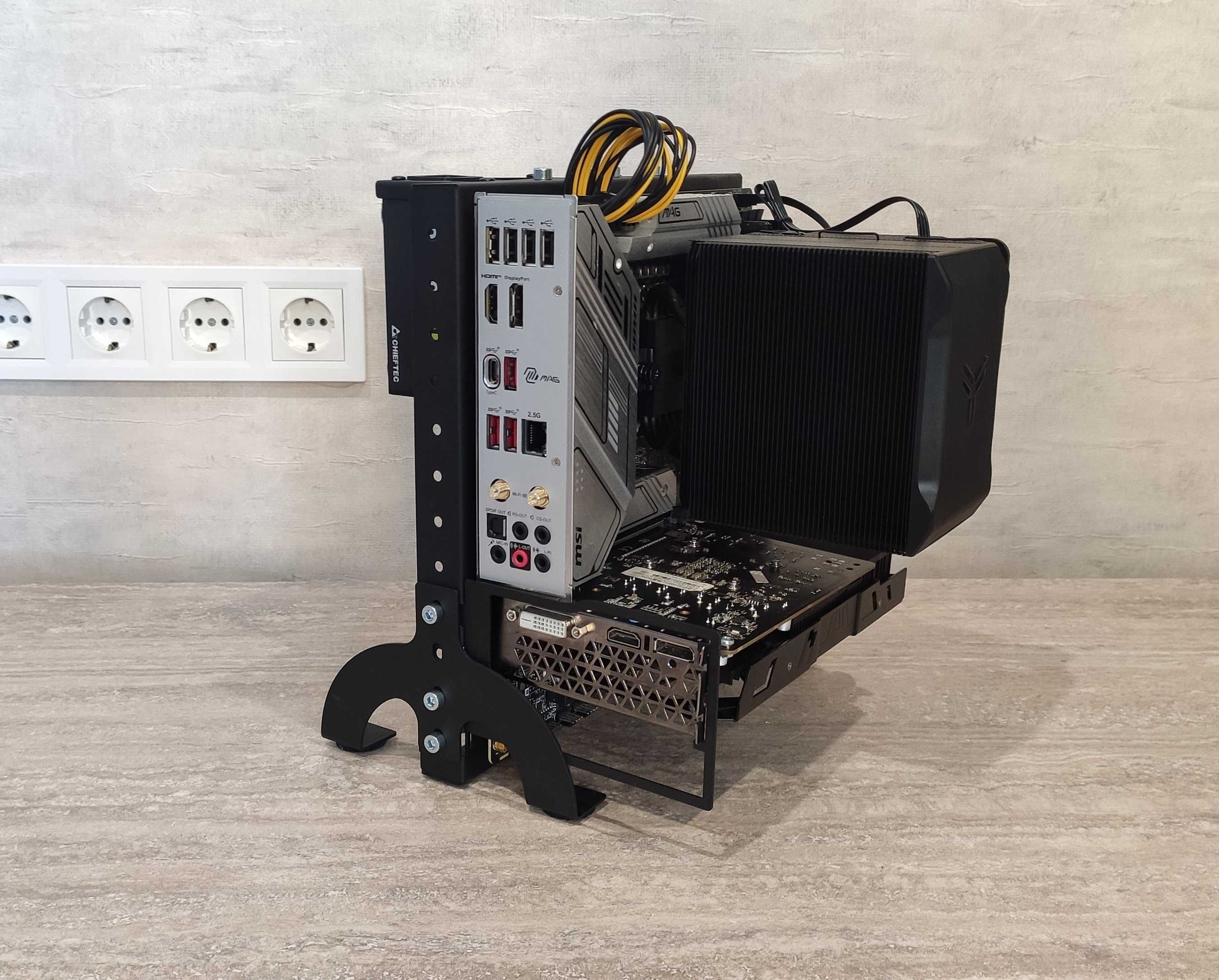 стенд відкритий комп'ютерний корпус mATX