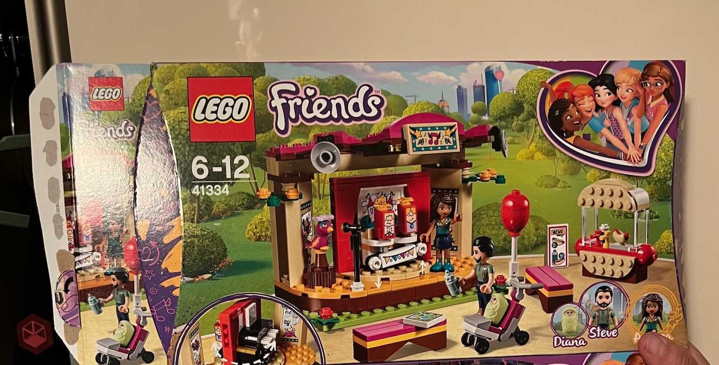 LEGO Friends 41334 Klocki Pokaz Andrei w parku 41334