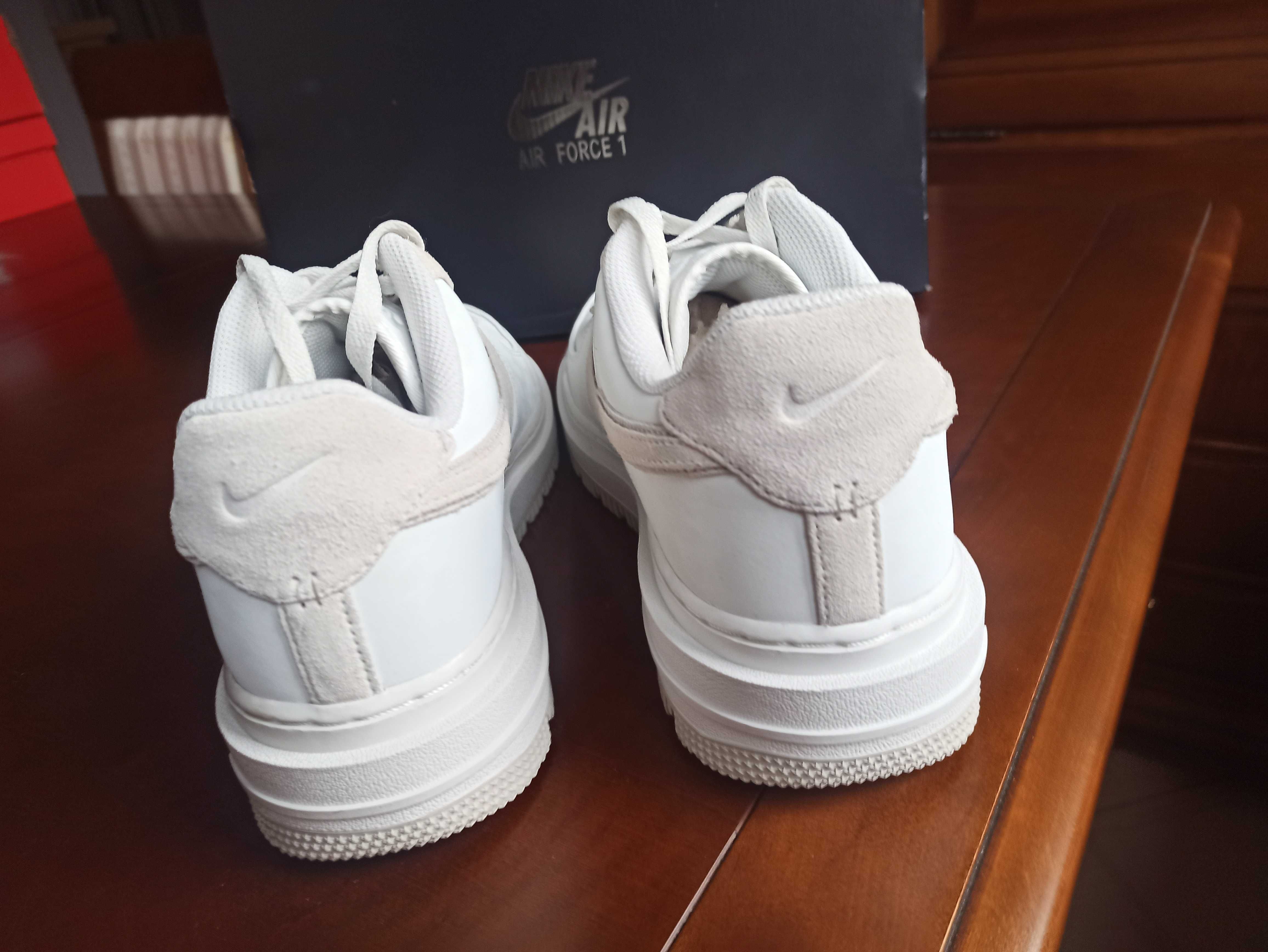 (r 44,5) Nike Air Force 1 Low Luxe Summit White Light Bone DD9605,-100